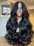 Body Wave Human Hair Wig | 13x4 HD Lace | Glueless Pull & Go | Invisi Drawstring - Lumma