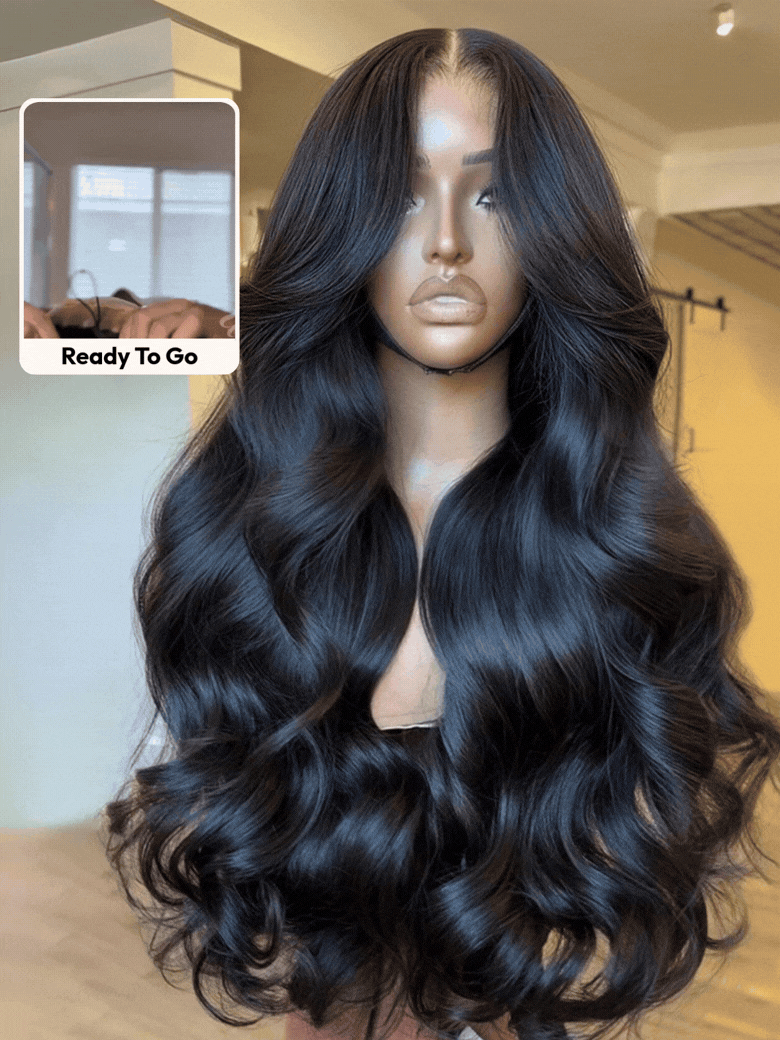 Body Wave Human Hair Wig | 13x4 HD Lace | Glueless Pull & Go | Invisi Drawstring - Lumma