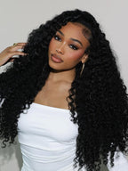 Lumma - Deep Wave Human Hair Wig | Glueless 13x6 Lace | Wear & Go