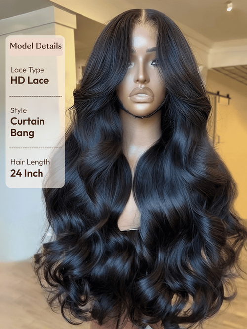 Body Wave Human Hair Wig | 13x4 HD Lace | Glueless Pull & Go | Invisi Drawstring - Lumma
