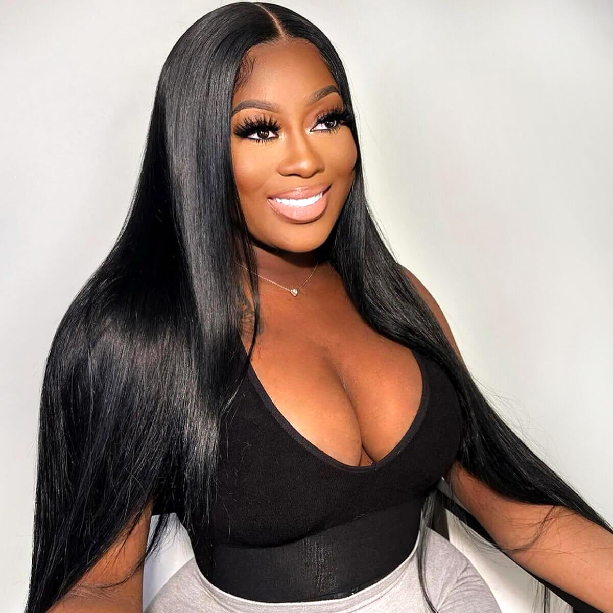 Straight Human Hair Wig | 6x5 HD Lace | Glueless Wear & Go | 250% Density - LUMMA