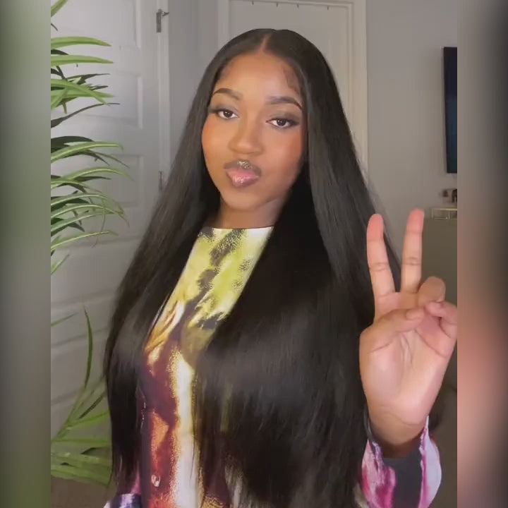 Straight Human Hair Wig | 6x5 HD Lace | Glueless Wear & Go | 250% Density - LUMMA